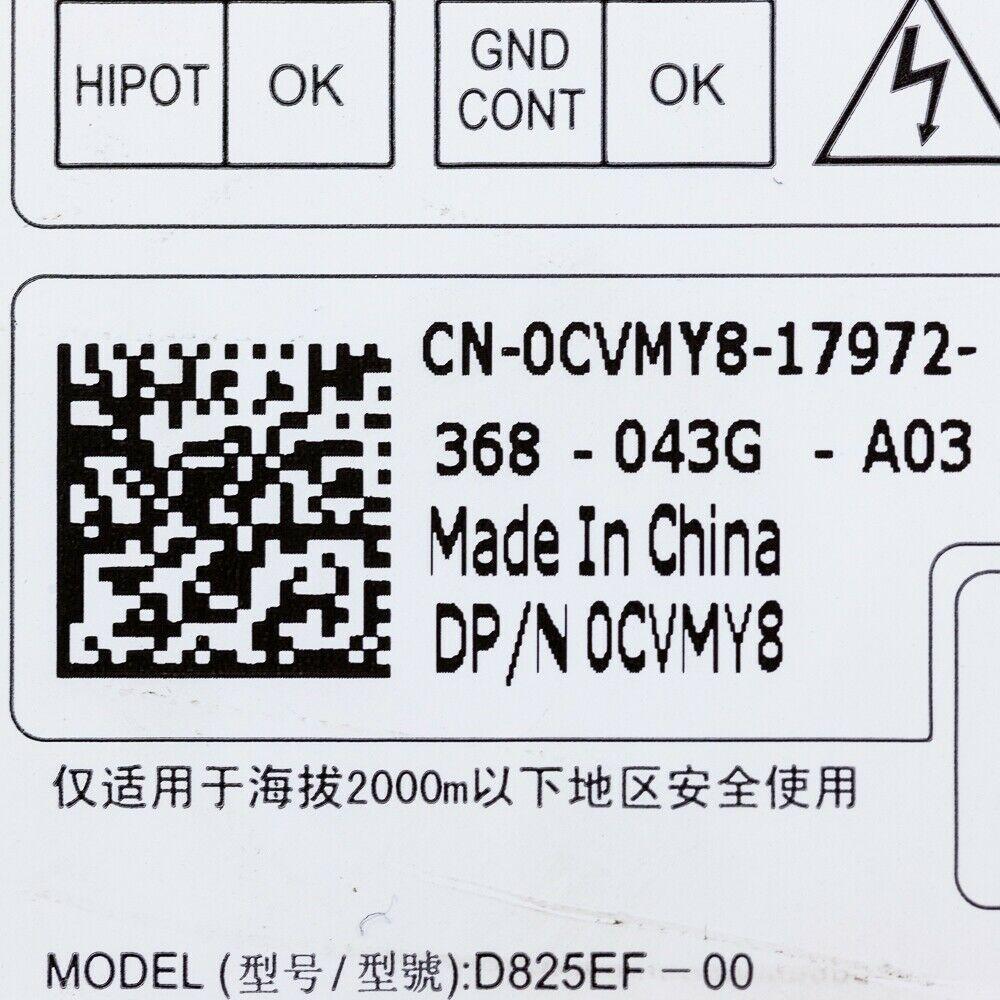 Dell CVMY8 825W Switching Power Supply Unit D825EF-00 for Dell T5600 Workstation - AloinfoUSA