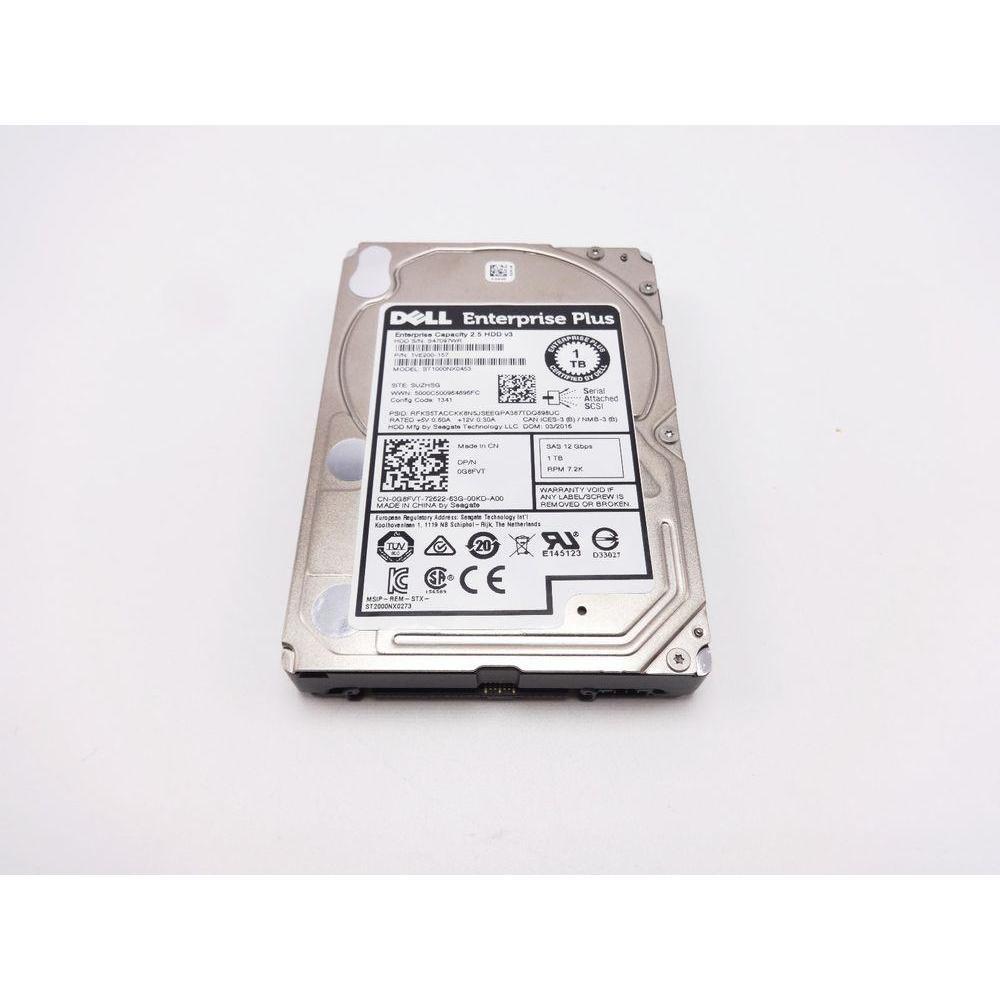 Dell G8FVT 1TB SAS 2.5" 12GBPS 10K Disco - AloinfoUSA
