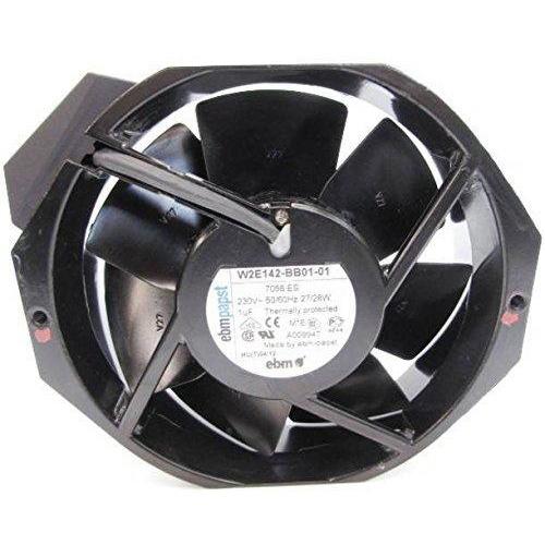 ebm-papst W2E142-BB01-01 230V 60Hz 28W Thermally Protected Fan 6 Inch Diameter Cooler - AloinfoUSA