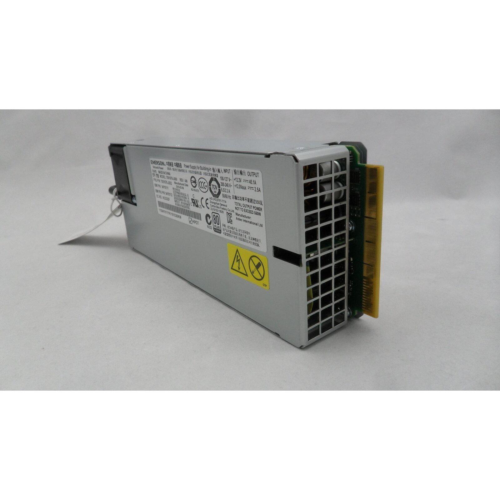 EMERSON System X3550 550W Power Supply 94Y8112 94Y8111 7001676-J002 7001676-J000 - AloinfoUSA