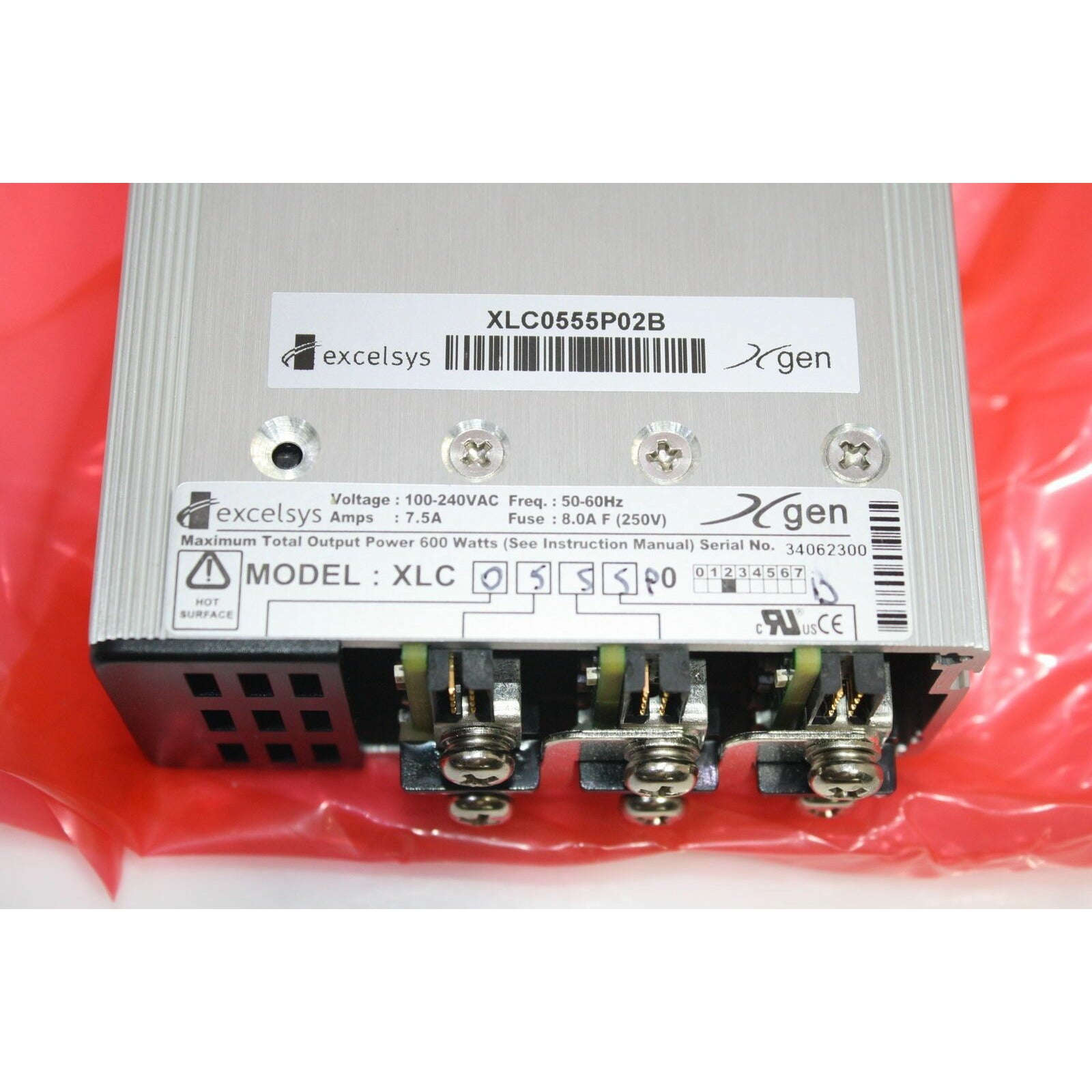 Excelsys Technologies XLC0555 Laser High Voltage Power Supply Input 174V Syneron - AloinfoUSA