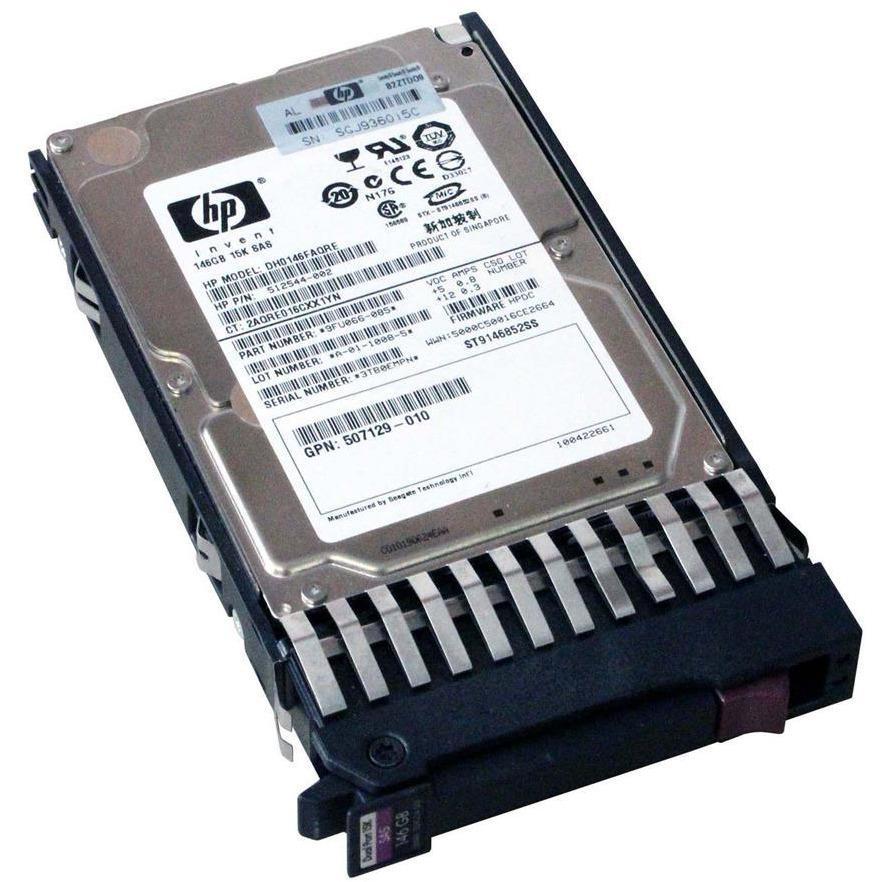 HD 146GB SAS 15k RPM 2.5" 6G para HP SFF 512544-002 - AloinfoUSA