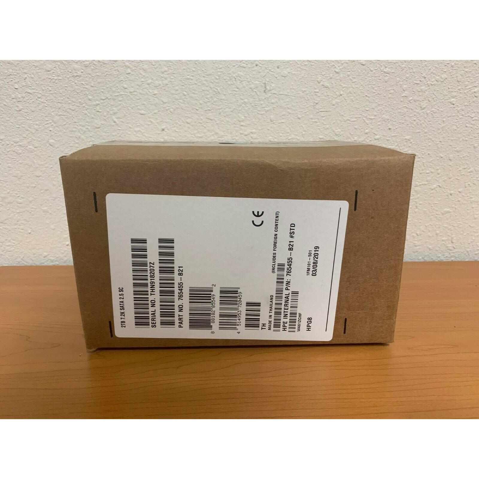 HP 765455-B21 765869-001 2TB 7.2K RPM 6G 2.5" SATA MDL HDD Disco-FoxTI