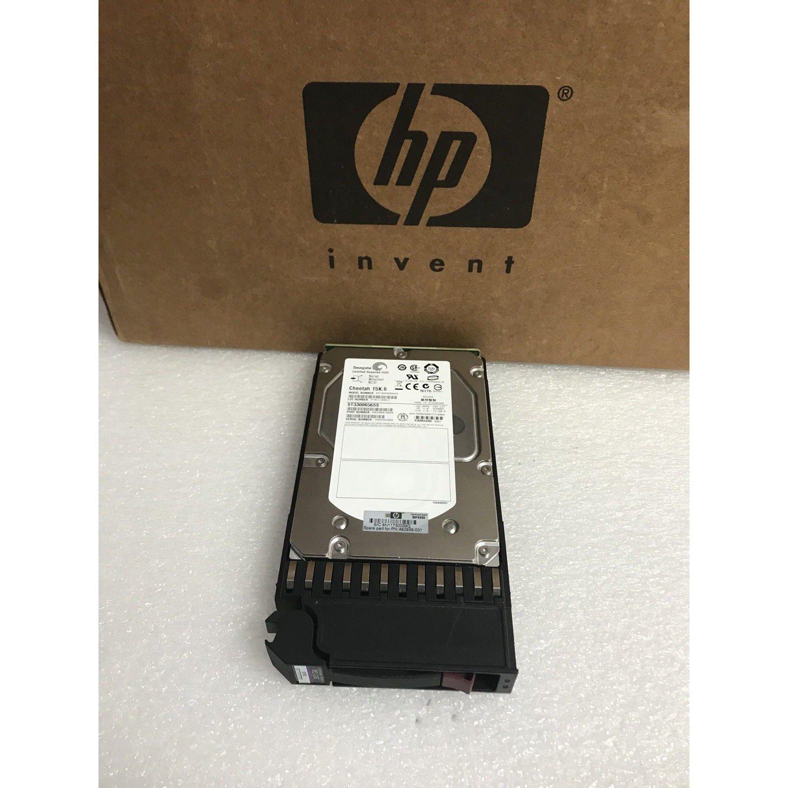HP AJ736A 480938-001 300GB 15K 3.5" MSA2 dual port sas hard drive - AloinfoUSA