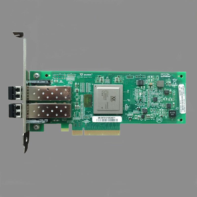 HP AJ764A QLE2562-HP 489191-001 8GB DUAL PORT PCI-e FC HOST BUS HBA 584777-001 883585907199 - AloinfoUSA