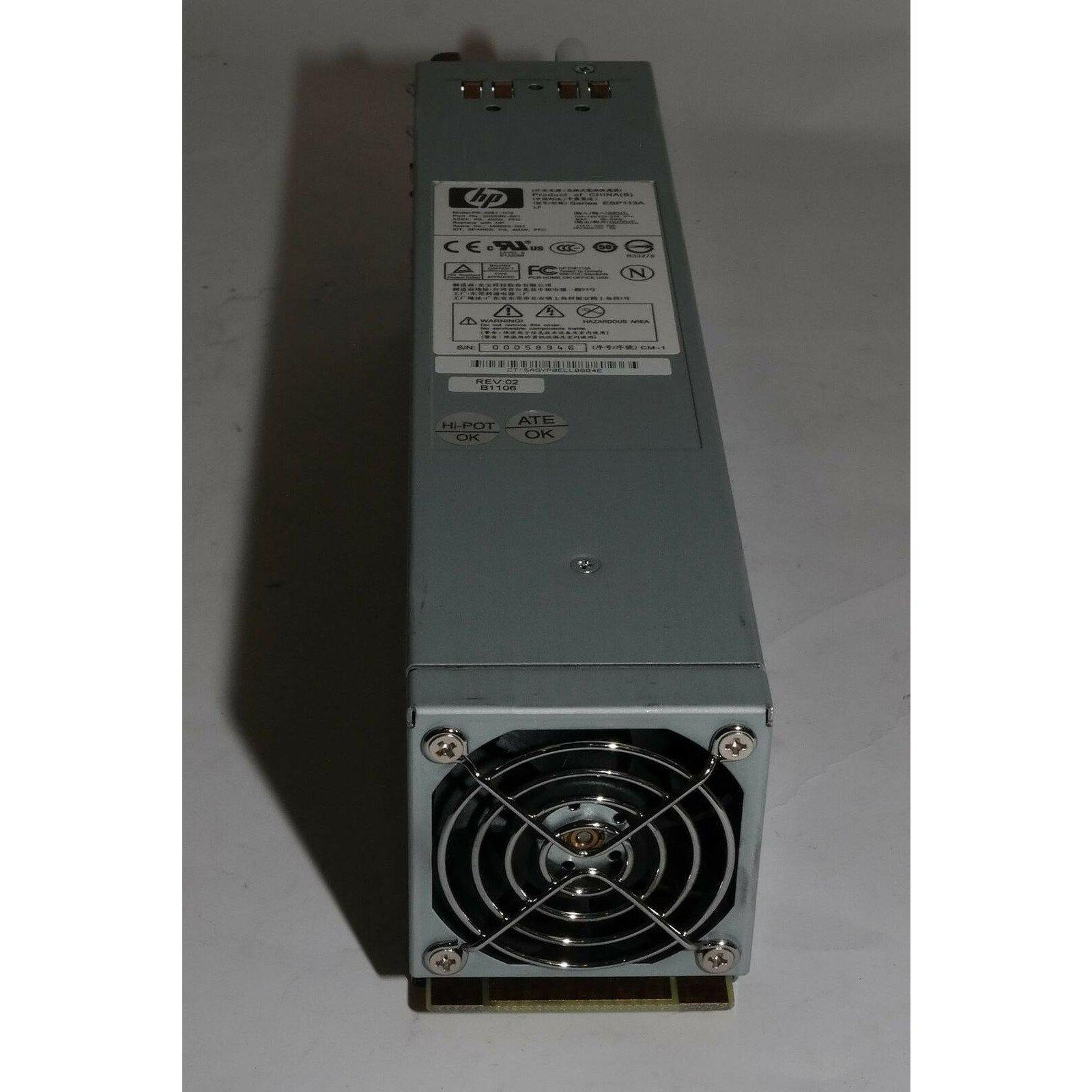 HP POWER SUPPLY 339596-601 PS-3381-1C2 EVA 6400 EVA 8400 ESP113A 489883-001 400W - AloinfoUSA