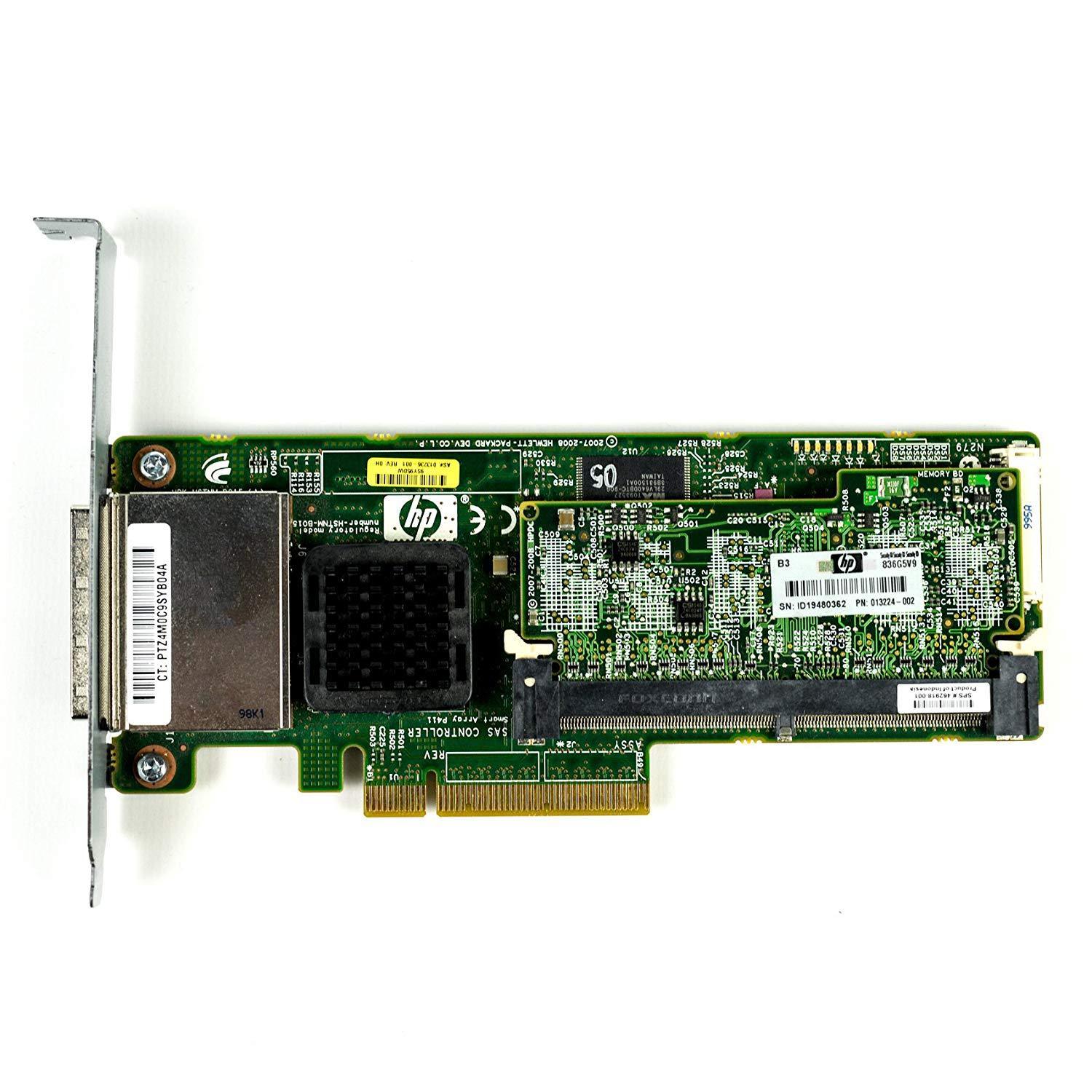 HP Smart Array P411 SAS RAID Controller - Serial Attached SCSI - PCI Express x8 - Plug-in Card - 0, 1, 1+0, 5, 5+0-512MB - AloinfoUSA