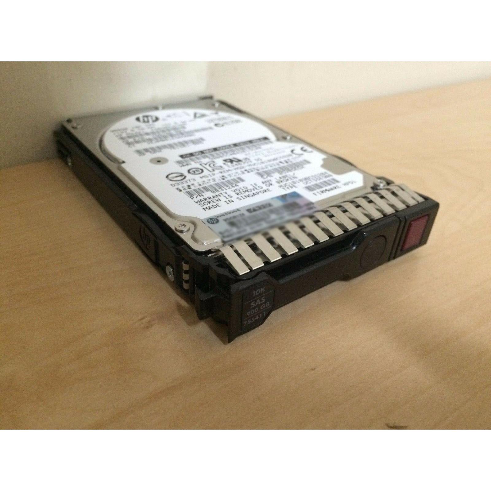HPE 785069-B21 | 785411-001 900GB 12G SAS 10K RPM SFF 2.5-INCH SC ENTERPRISE HD 4514953788589 - AloinfoUSA