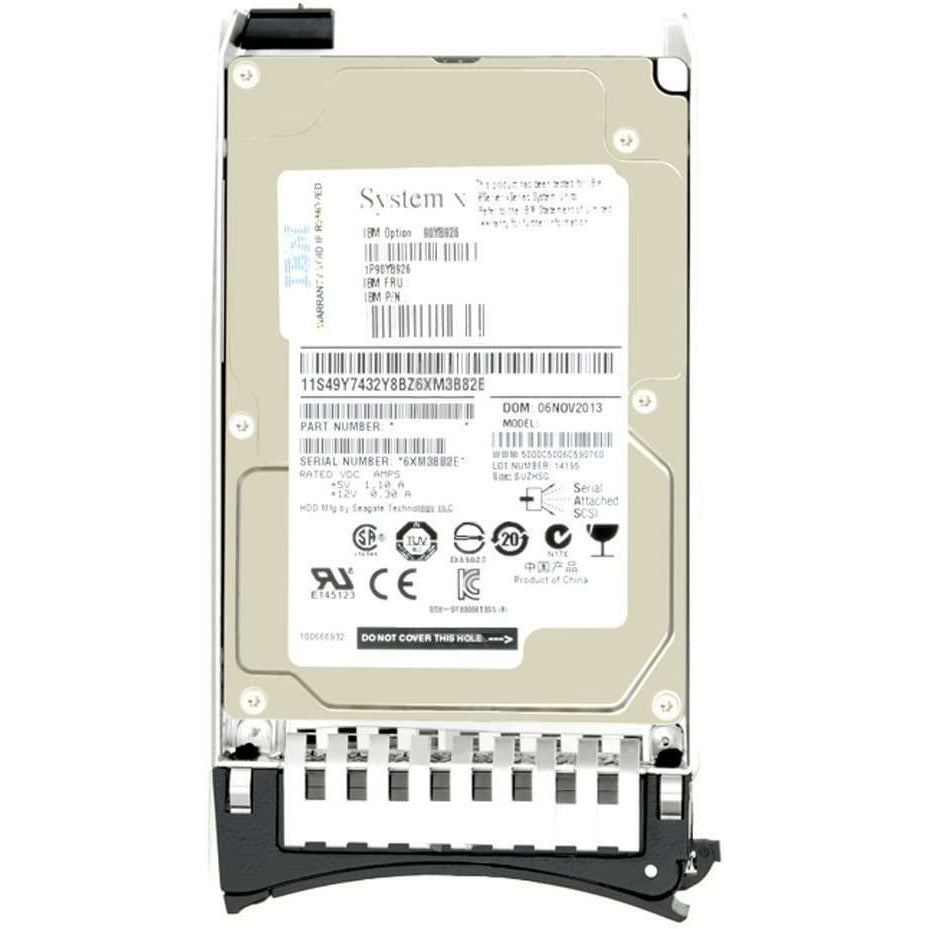 IBM 49Y6102 - 600GB 3.5" SAS 15K 6Gb/s HS Hard Drive - AloinfoUSA