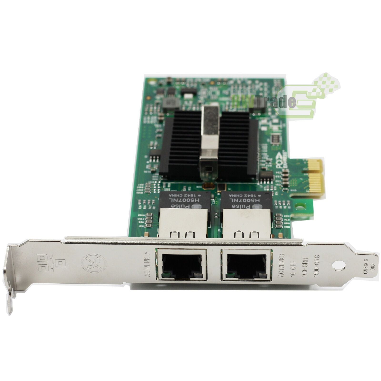 Intel 82576EB RJ45 Dual Port PCI-E X1 1Gbps Gigabit Server Adapter ROS Vmare - AloinfoUSA
