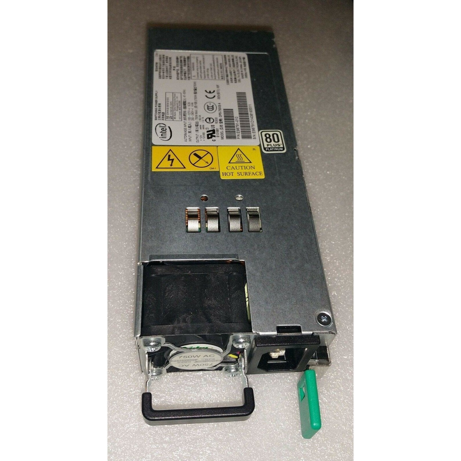 Intel E98791-010 DPS-750XB 750W Redundant Power Supply Unit PSU for Server 729161347464 - AloinfoUSA
