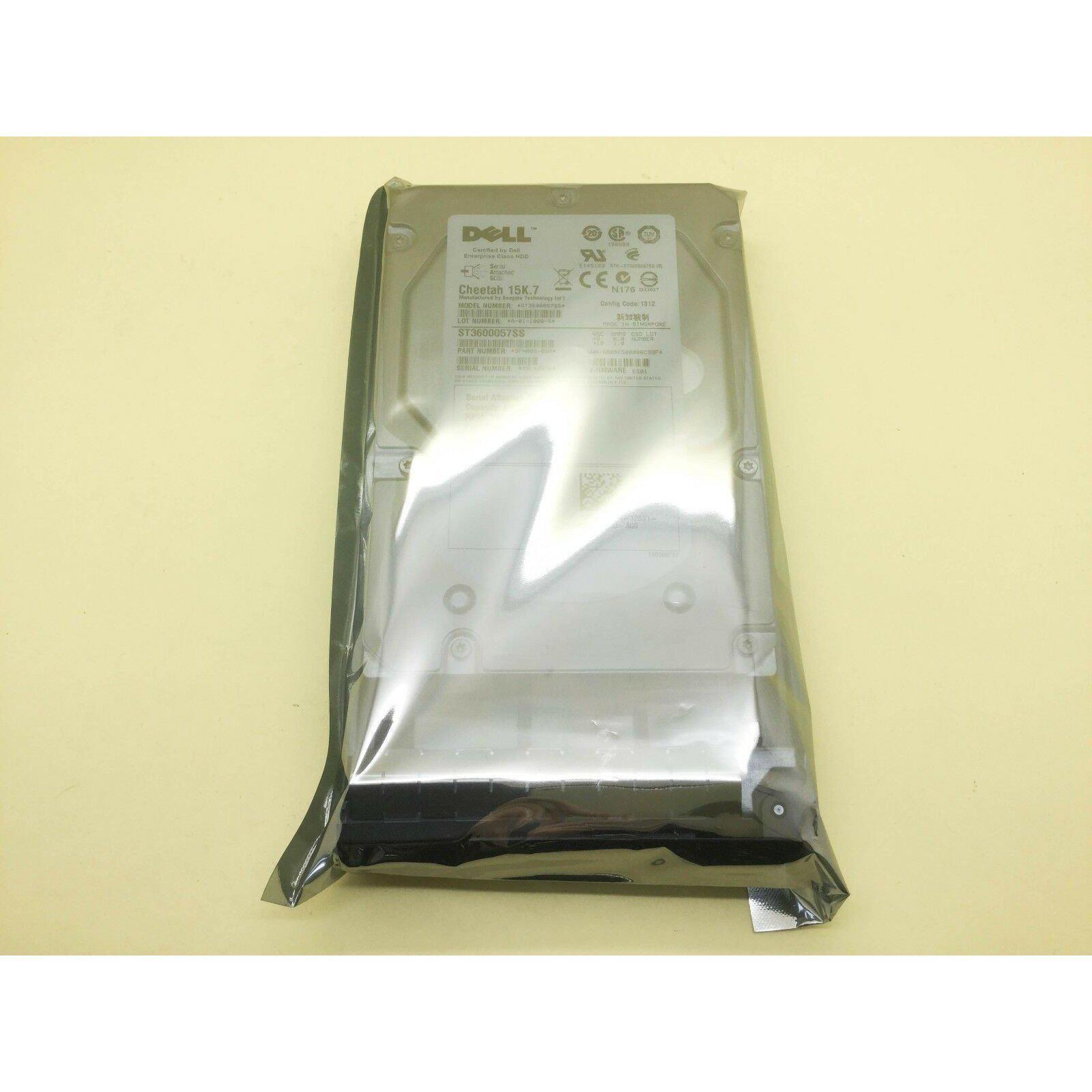 J762N Dell 0J762N 600GB 15K 6Gbps SAS LFF HDD Hard Drive ST3600057SS 837654900239 - AloinfoUSA
