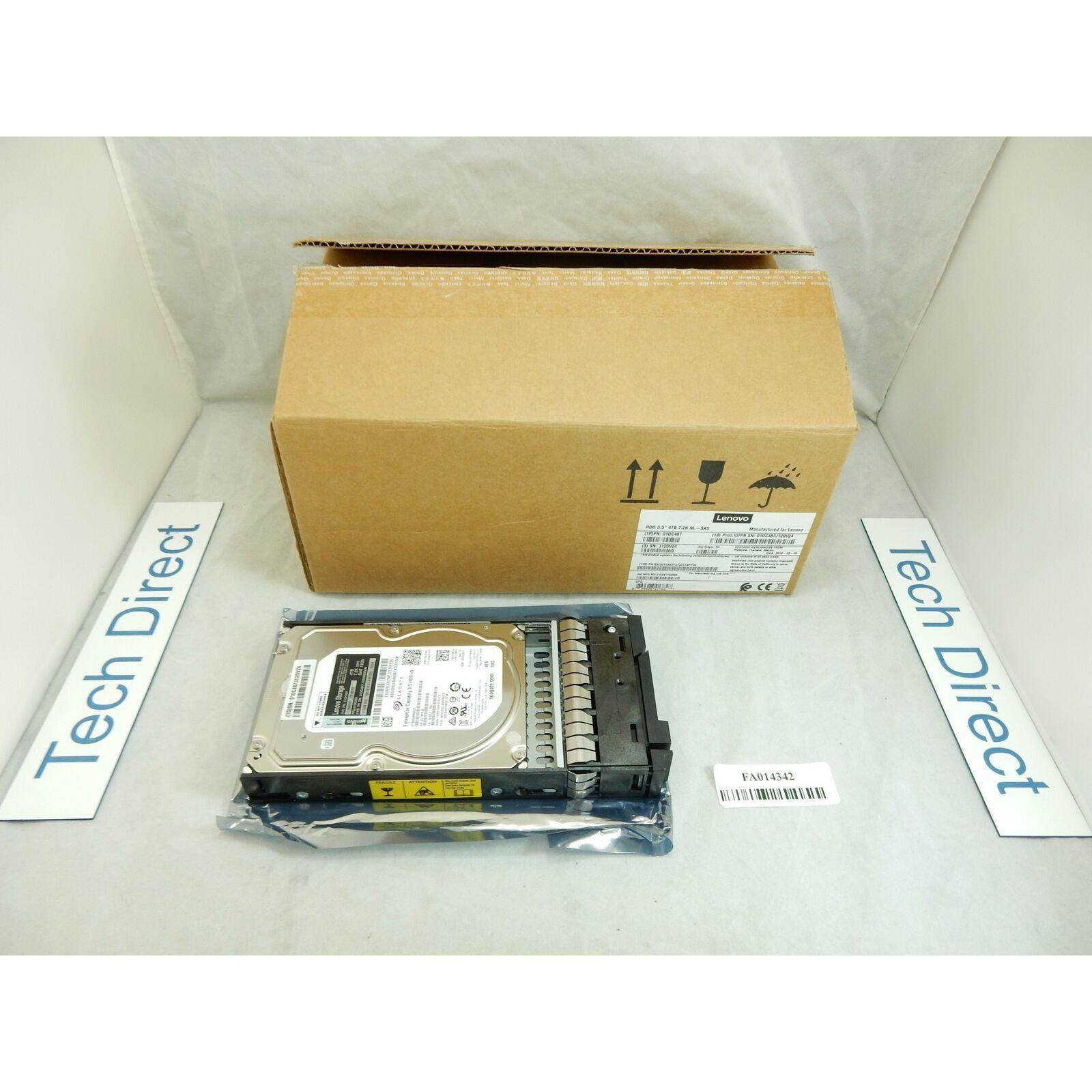 Lenovo 4TB 7.2K Hot Swap 12gbps Internal Hard Drive 3.5" Near Line SAS 01DC487 - AloinfoUSA