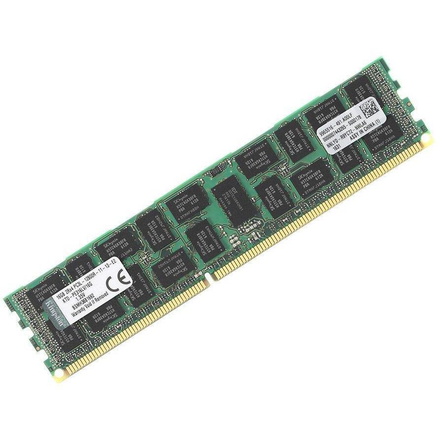 Memoria 16GB DDR3 1600MHz ECC RDIMM PC3-12800 para Dell KTD-PE316LV/16G - AloinfoUSA