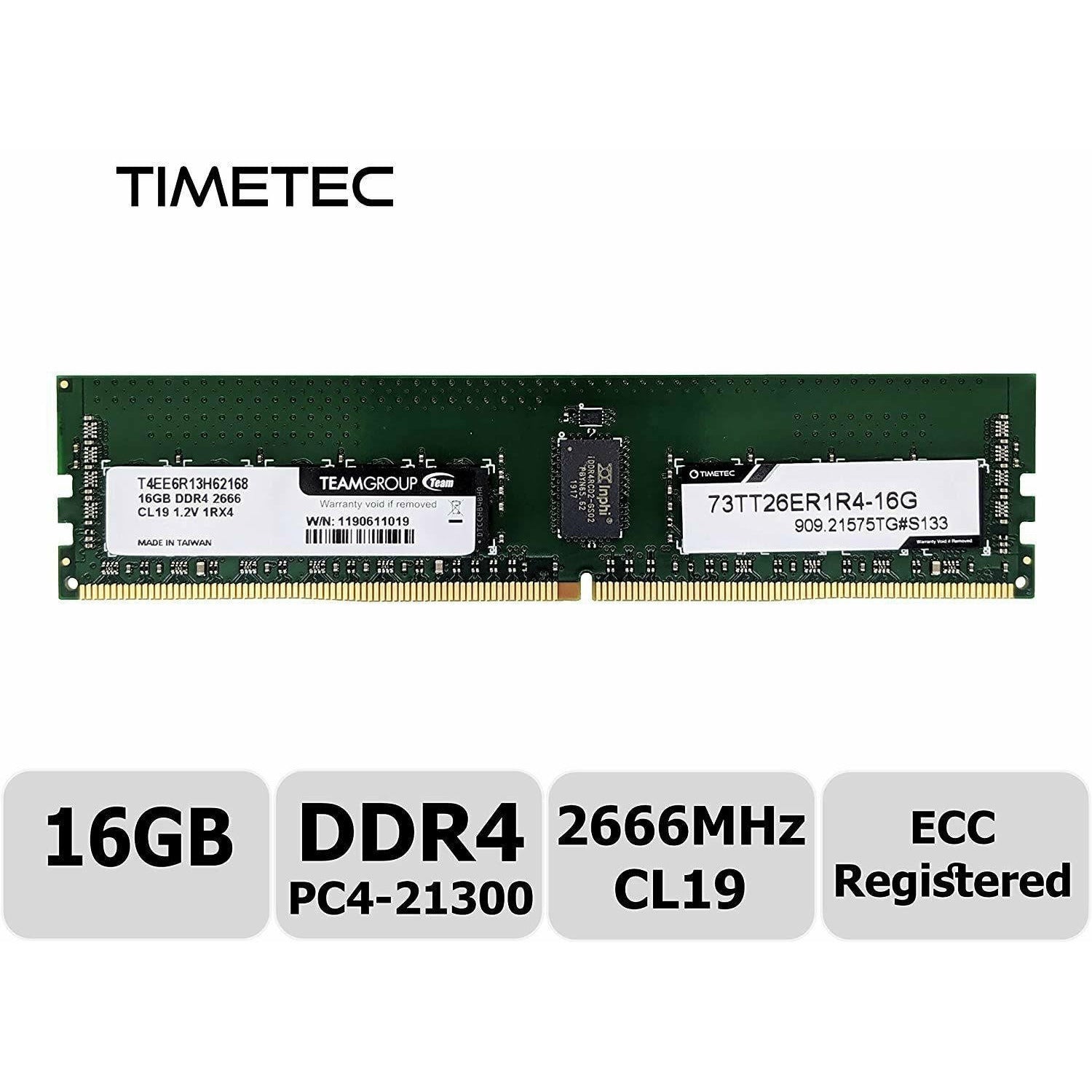 Memoria 32GB DDR4 2666MHz PC4-21300 Registered ECC 1.2V CL19 2Rx4 Dual Rank 288 Pin RDIMM Server Memory Ram Module Upgrade (32GB) - AloinfoUSA