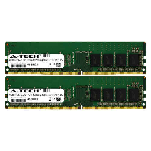 Memoria 8GB Kit 2x 4GB For Dell Precision Workstations T 3420 3430 3620 3630 Ram Memory - MFerraz Tecnologia