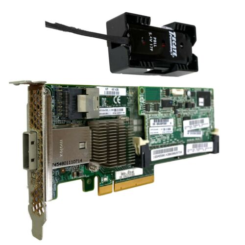 Memoria cache HP 633537-001 P222 Smart Array SAS PCI-e x8 w/ 512GB FBWC BBU SAS RAID - MFerraz Tecnologia