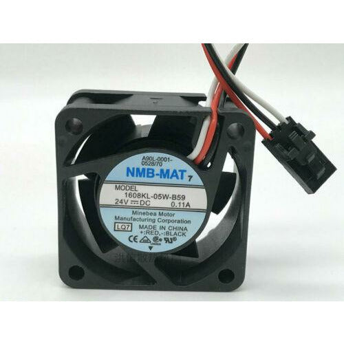 Cooler NMB Fan 1608KL-05W-B59 DC24V 0.11A 3 Pin For FUNAC A90L-0001-0528/70 - MFerraz Tecnologia