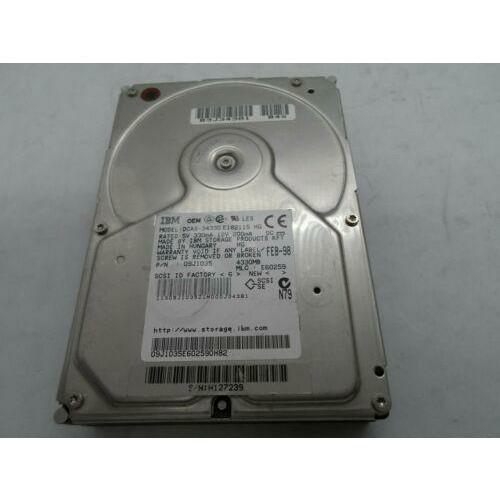 Disco IBM UltraStar 4.3GB 50PIN SCSI Internal Hard Drive HDD 09J1035 DCAS-34330 - MFerraz Tecnologia