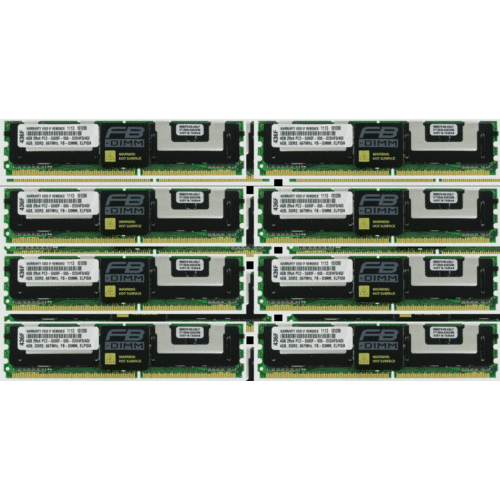 Memoria 32GB KIT 8X4GB DELL FBDIMM PowerEdge 2950 1950 2950 1900 1955 R900 RAM MEMORY - MFerraz Tecnologia