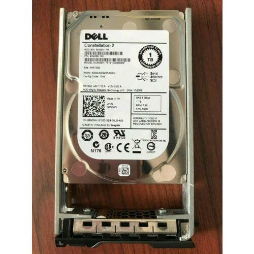 Disco 9W5WV DELL 09W5WV 1TB 7.2K 6G SFF SAS Hard Drive Seagate ST91000640SS - MFerraz Tecnologia