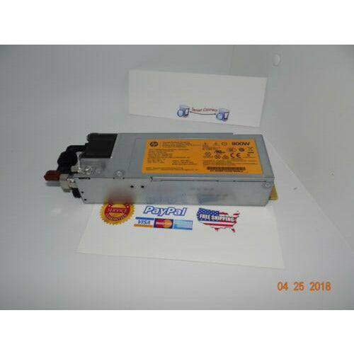 Fonte 735051-401 / HP 800W F-S 48VDC POWER SUPPLY--- 735040-001 / HSTNS-PF46 - MFerraz Tecnologia