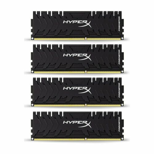 Memoria 64GB Kingston HyperX Predator DDR4 3200MHz PC4-25600 CL16 Quad Memory Kit 4x16GB - MFerraz Tecnologia