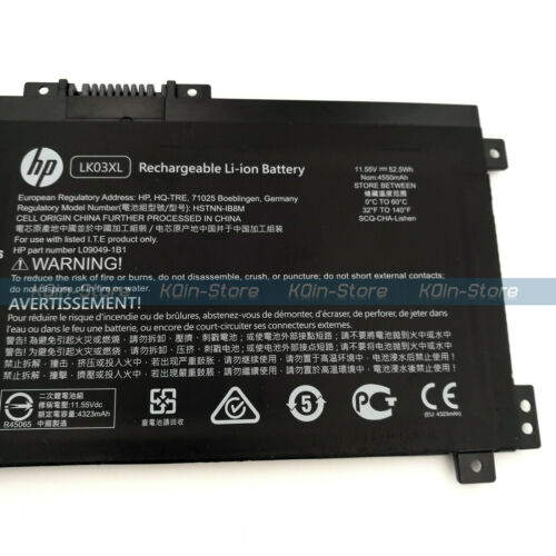 Bateria Genuine LK03XL Battery for HP Envy X360 15-BP 15-BQ 15-CN HSTNN-LB7U HSTNN-IB8M - MFerraz Tecnologia