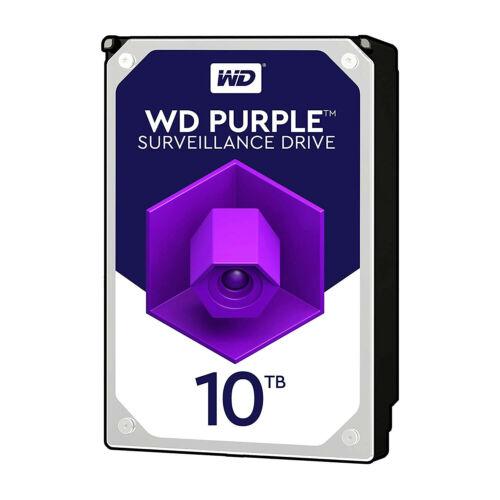 Disco WD Purple 10TB Surveillance 7200 RPM SATA lll 256MB 3.5" Internal HDD WD101PURZ - MFerraz Tecnologia