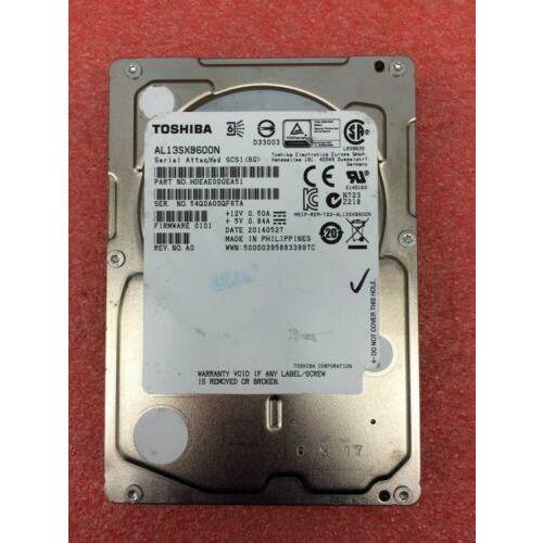 Disco Toshiba AL13SXB600N HDEAE00GEA51 600GB 15K 2.5" SAS 6Gbps Hard Drive | HD1241 - MFerraz Tecnologia