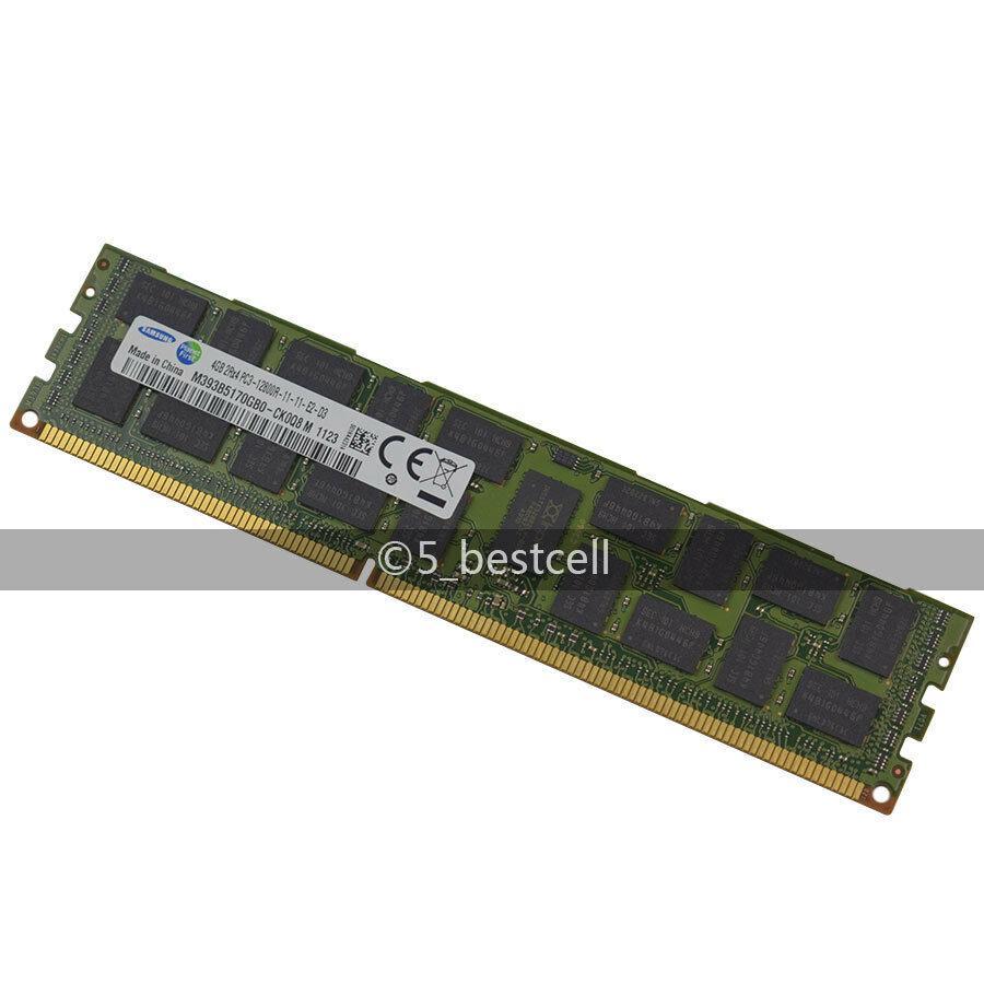Samsung 16GB 4x 4GB DDR3 2RX4 1600MHz PC3-12800R ECC REG Server Memory Ram - AloinfoUSA