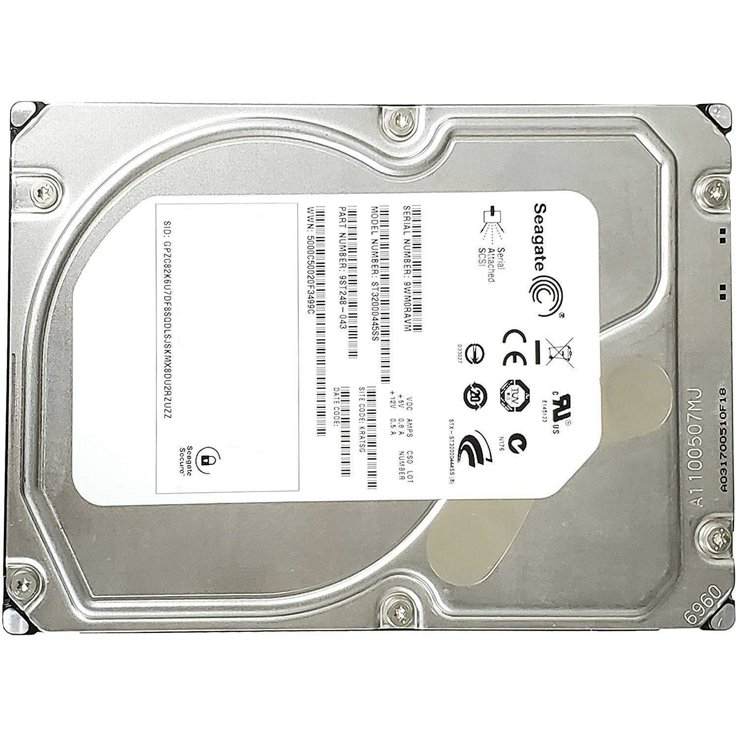 Seagate 12TB 7200 RPM 12Gb/s SAS 3.5" HDD Bundle with Tray Compatible with Dell PowerEdge R520, R530, R710, R720, R730, R730XD, R720XD, T330, T430, T620, T630 Servers - AloinfoUSA
