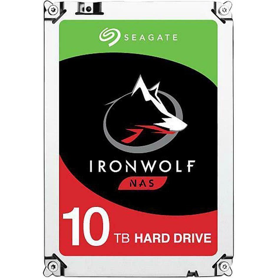 Seagate IronWolf 10TB NAS Hard Drive 7200 RPM 256MB Cache SATA 6.0Gb/s 3.5" Inte 763649089248 - AloinfoUSA