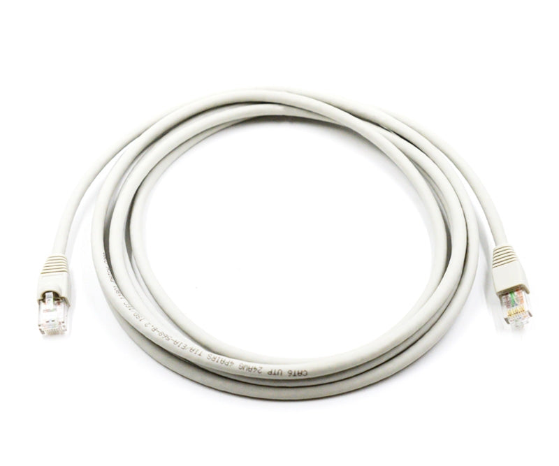Cat6a Snagless Shielded (SFTP) PVC CMX Ethernet Network Patch Cable.White