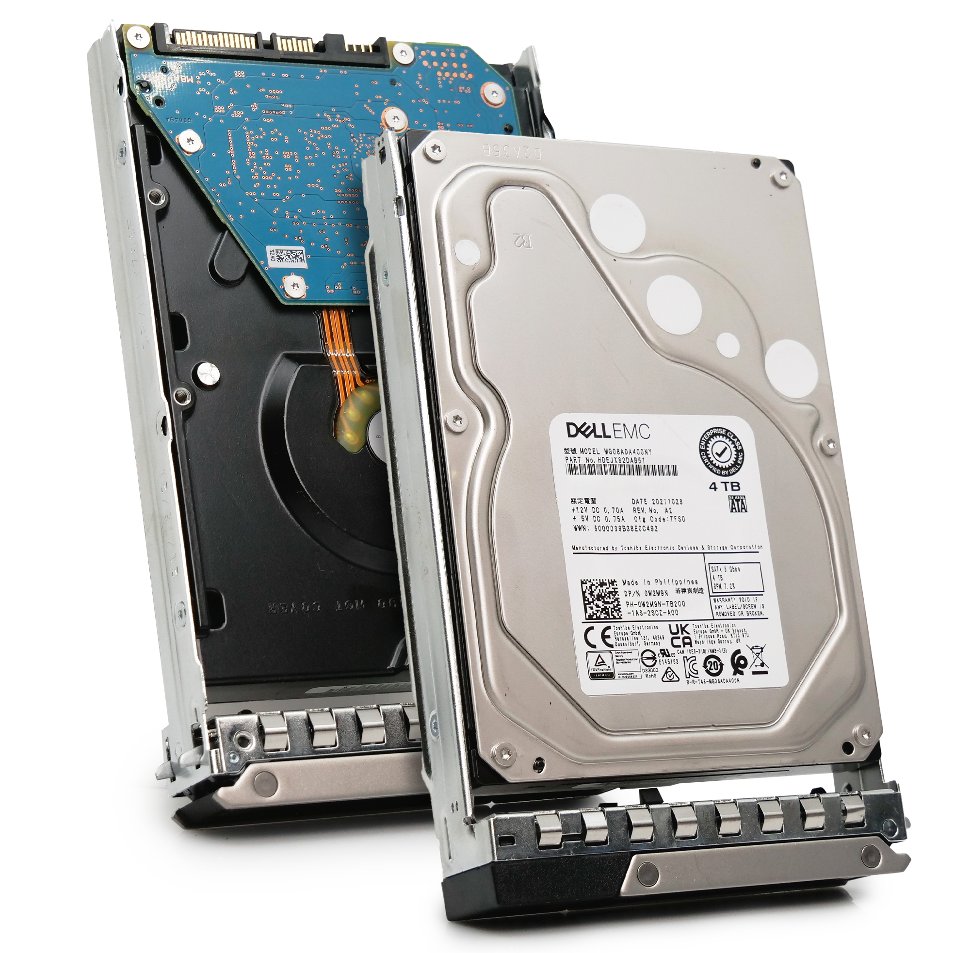 Dell G14 KN40K 4TB 7.2K RPM SATA 6Gb/s 512n 3.5in Hard Drive
