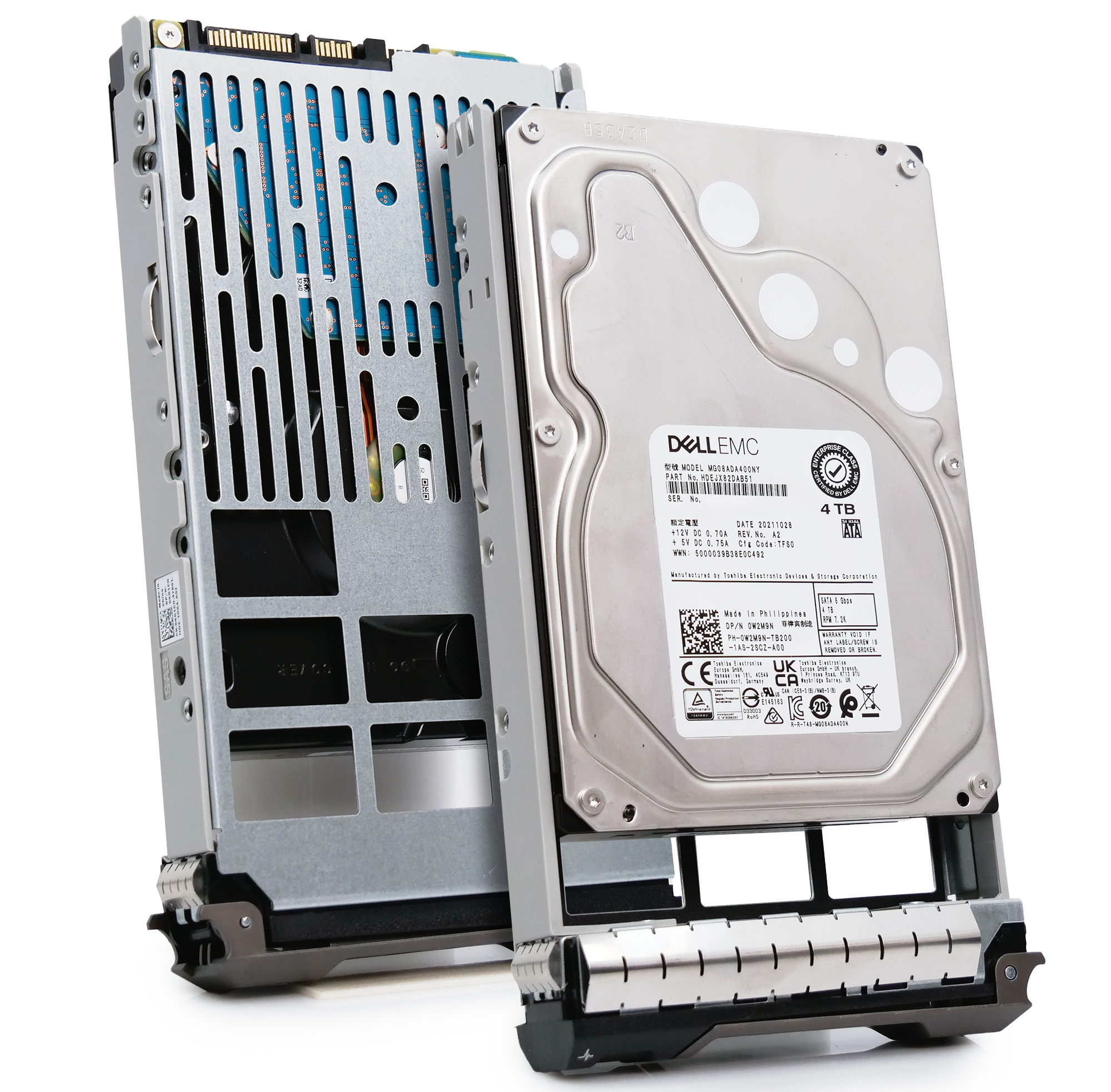 Dell G13 MWHY9 4TB 7.2K RPM SATA 6Gb/s 512n 3.5in Hard Drive