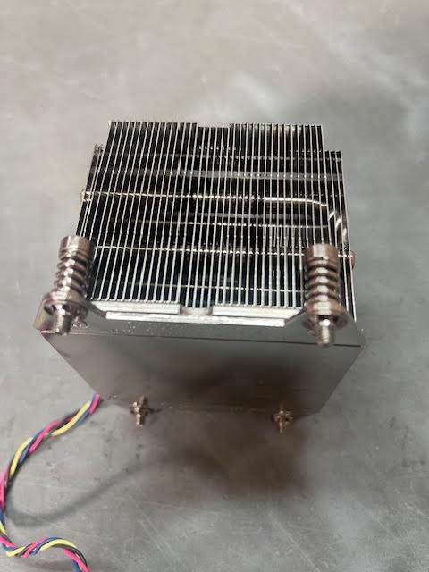 Supermicro SNK-P0048AP4 Cooling Fan / Heatsink 2U for Socket LGA 2011 Cooling Fan with "Square ILM Bracket ONLY" (Used but in Excellent Funtional Health (THERMAL PASTE INCLUDED)  "What you see is what you get".&nbsp;