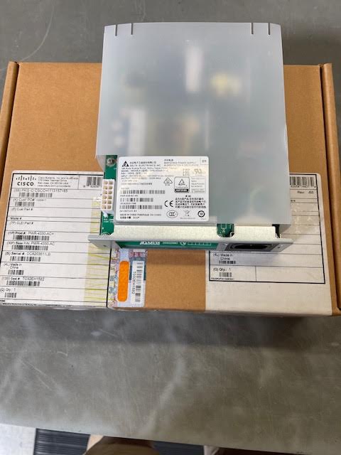 Cisco PWR-4330-AC= AC Power Supply for Cisco ISR 4330. Note: You get what you see. Power Supply Unit ONLY
