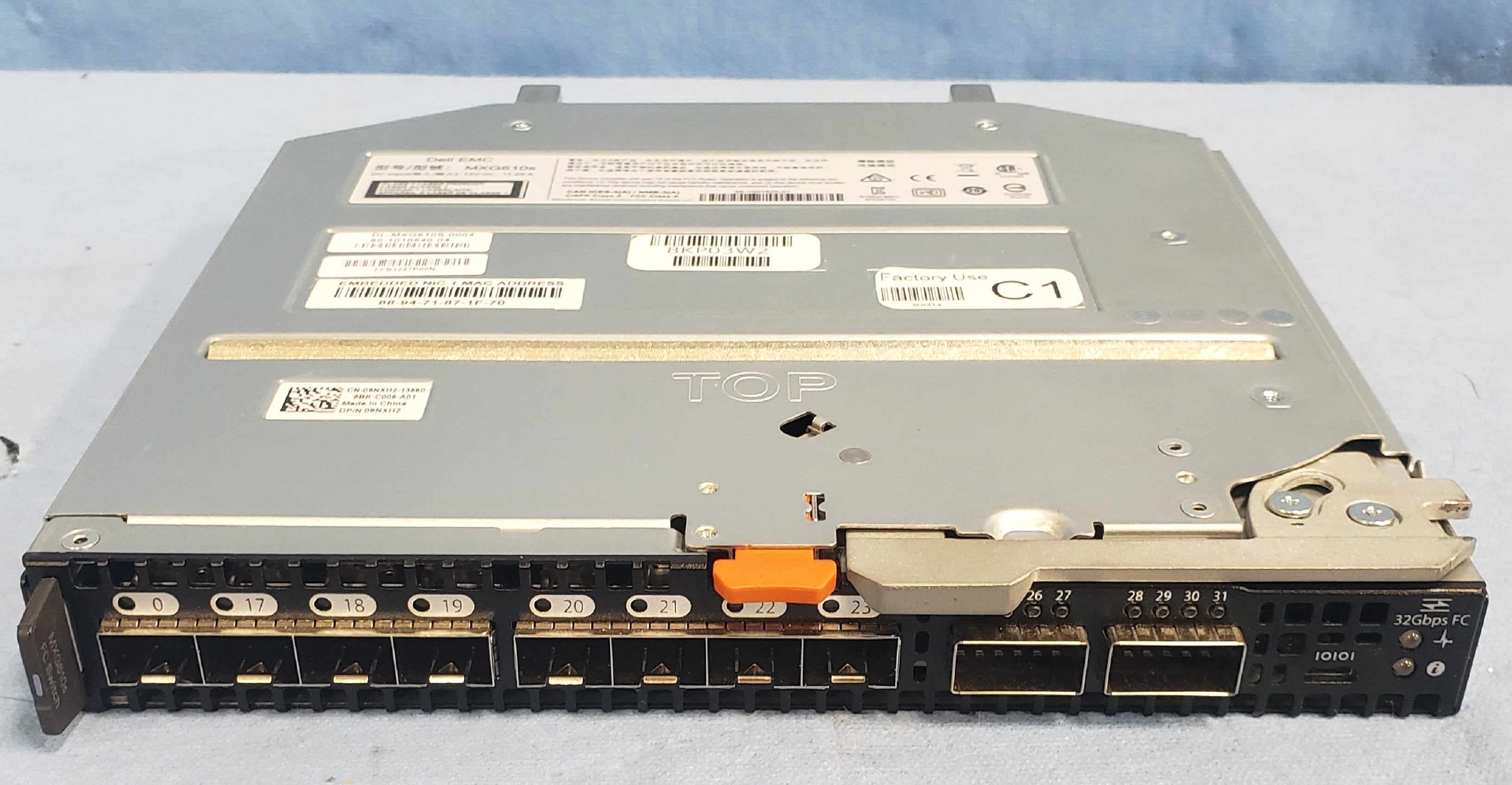 Dell Networking MXG610s 32Gb/s Fibre Channel Switch Module for MX7000 9NXH2