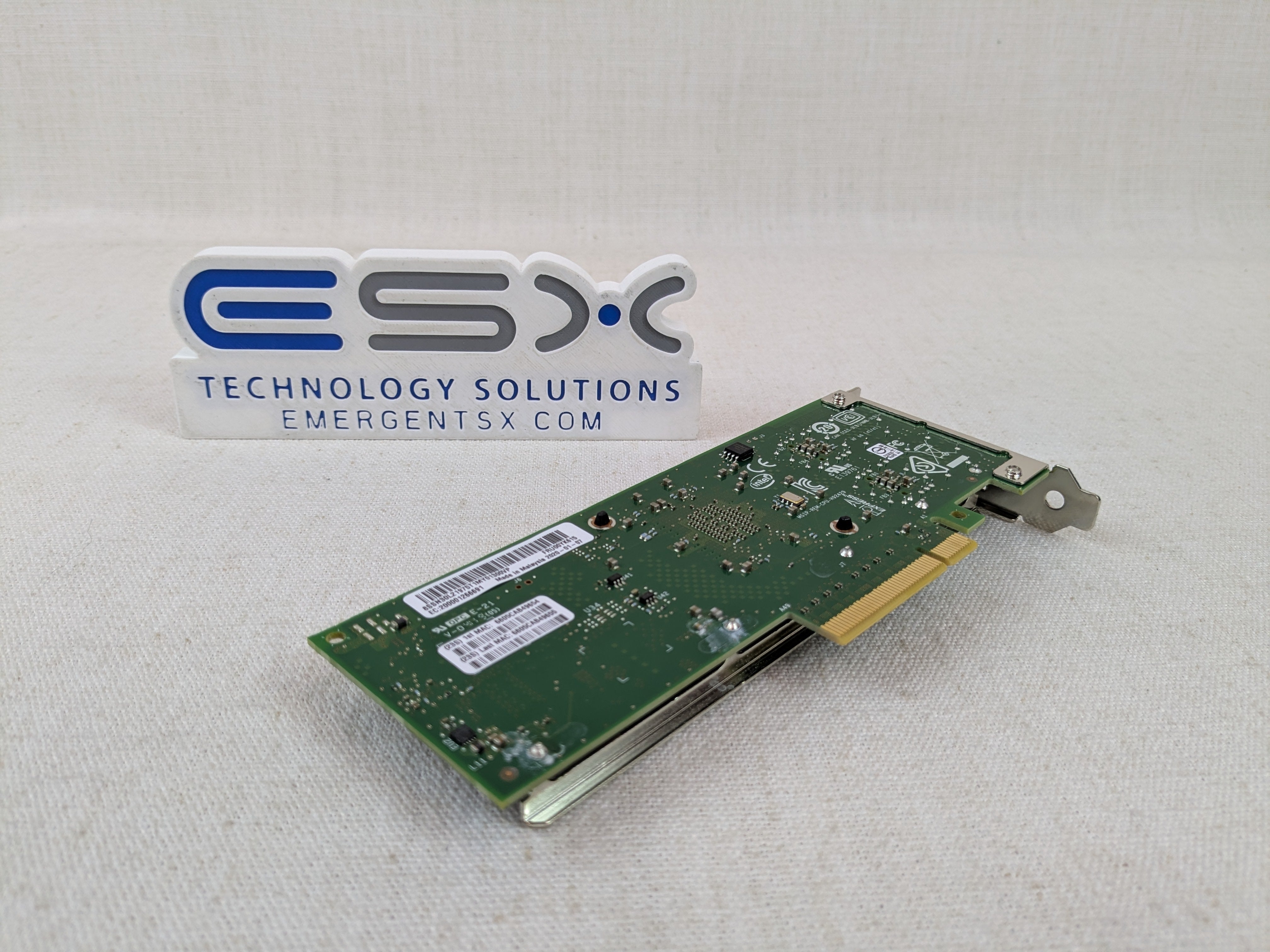Lenovo 00YK615 Intel X710-DA2 Dual Port 10G SFP+ Network Adapter Low Profile