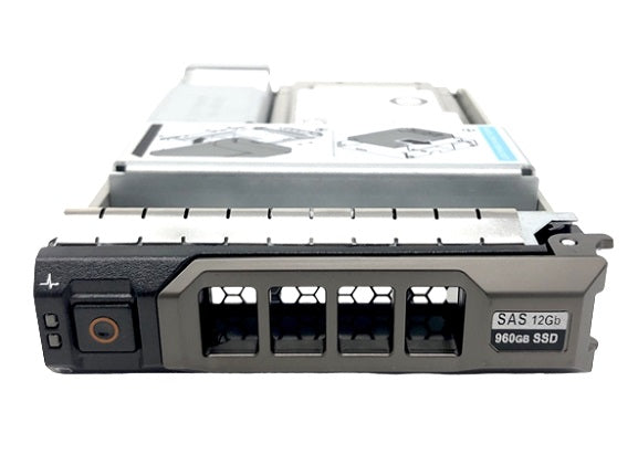 0MFT0W Dell 960GB SAS 12Gbps 512e Mixed Use 2.5-inch Solid State Drive with 3.5-inch Hybrid Carrier