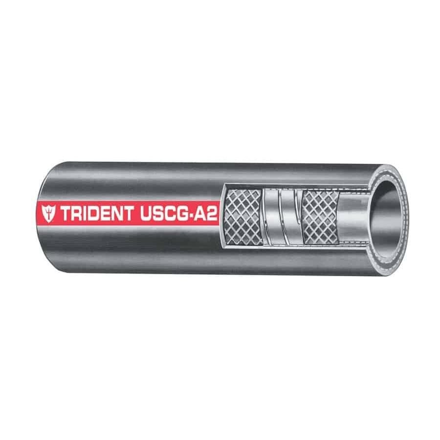 Trident Marine 327-1584 Trident Type A2 Fuel Fill Hose, 1-5/8" x 12.5'