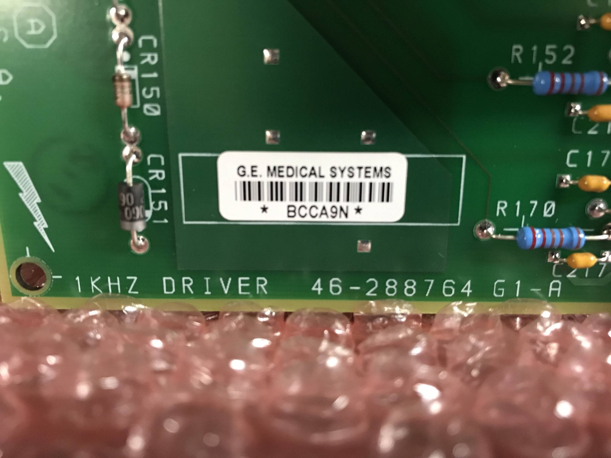 1 KHZ Driver Board (46-288764 G2-B GE AMX 4