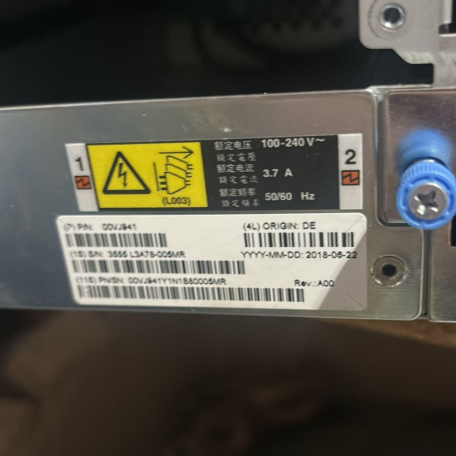 IBM 3555-L3A TS4300 Tape Library - Rear View | Alo Tech Solutions