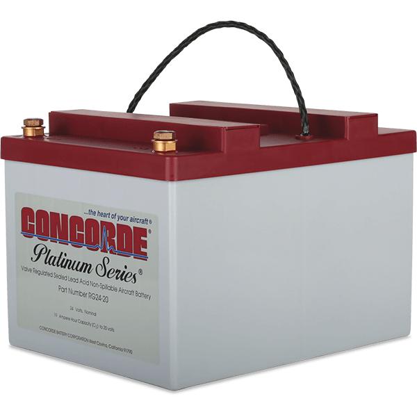Battery, Sealed, Concorde RG24-20