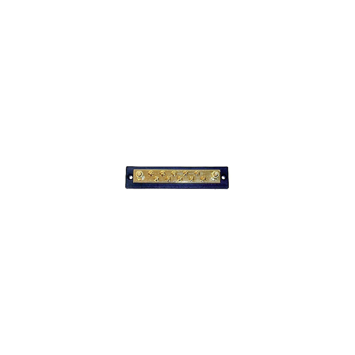 Sierra FS40750 Heavy Duty 10 Gang Bus Bar | 8-32 Terminal Screw