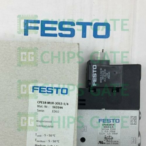 FESTO CPE18-M1H-3OLS-1/4 163144 Solenoid Valve