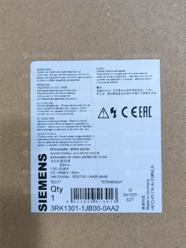 3RK1301-0JB00-0AA2 Siemens
