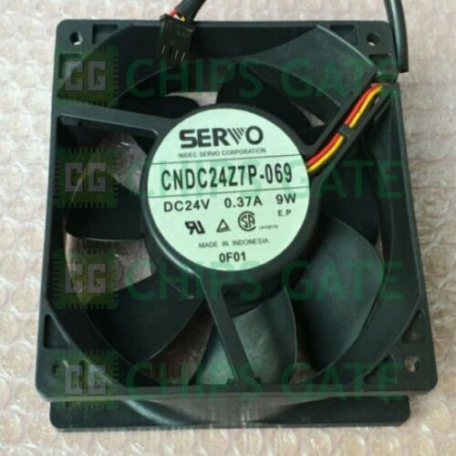 SERVO CNDC24Z7P-069 fan 24V 0.37A 9W 120*120*38mm 3pin