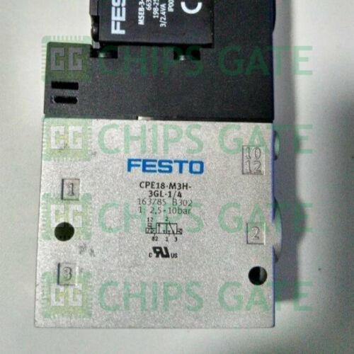 FESTO CPE18-M3H-3GL-1/4 163785 Solenoid Valve
